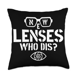 New Lenses Who Dis? - Cataract Removal Eye Surgery Throw Pillow