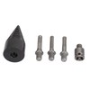 5Pcs Firewood Log Splitter Drill Bit Steel Wood Splitting Logs