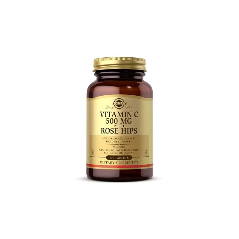 Solgar Vitamin C 500 mg with Rose Hips - 100