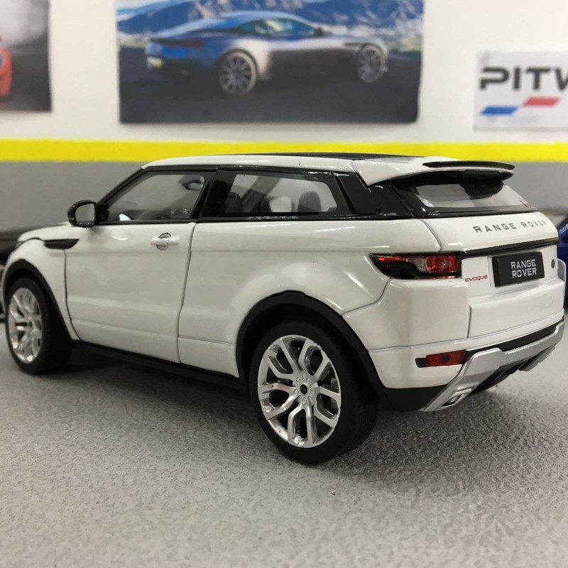 Land Rover Range Rover Evoque, White, 0, Model Car, Ready-Made