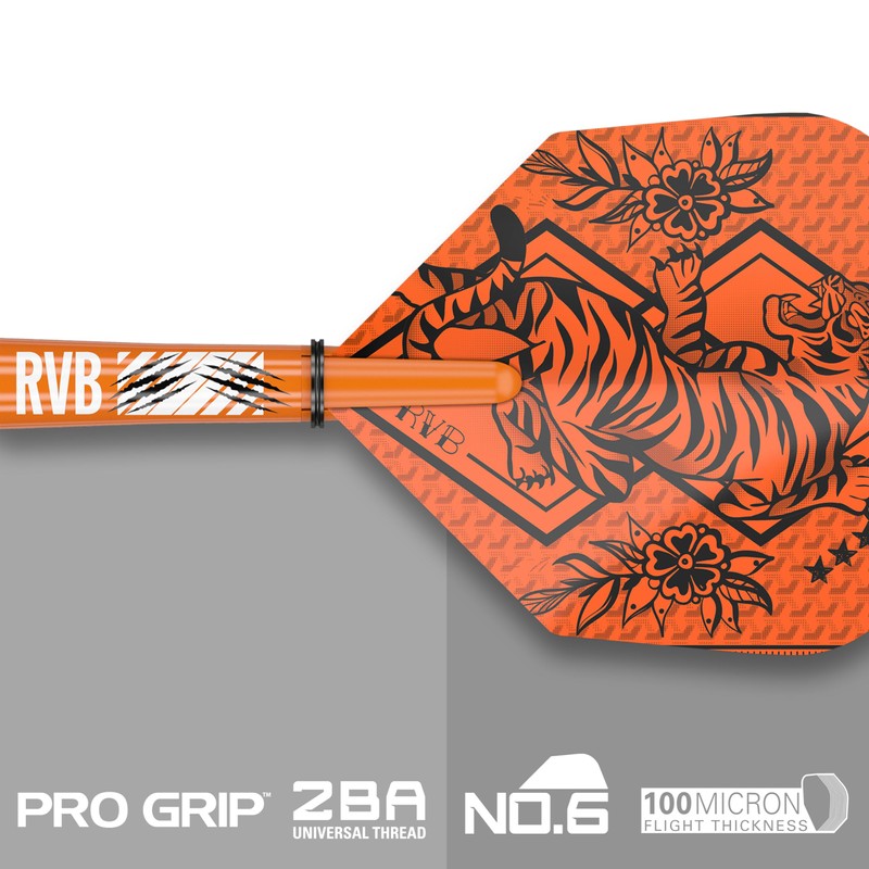 Target Darts Raymond Van Barneveld Ink Design No.6 Dart Flights