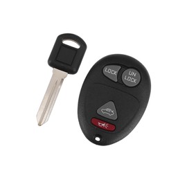 Motoforti L2C0007T 315MHz Keyless Entry Remote Ignition Transponder Key Fob for Buick Century Sedan Limited 2001-2005 for Buick Regal CX CXL Base Ultra SUV 2001-2005 4 Buttons Long-lasting
