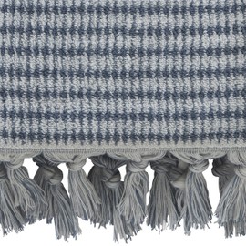 SKL Home Longborough 100% Turkish Cotton Bath Towel, Denim Blue