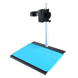 Lab Bracket, Industry Stereo Digital Microscope Platform, Microscope Camera Table Stand, Adjustable Focusing Bracket, for Digital USB Video Microscope Camera, 50mm and 40mm (50mm)