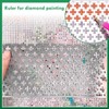 Whaline 2 Pieces Square & Round Diamond Painting Tool Ruler