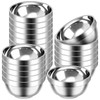 Mimorou 20 Pack 304 Stainless Steel Bowls Set 34oz Metal