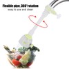 Adjustable Splash-Proof Faucet Extender Rotatable Kitchen Water-Saving Tap Nozzle Filter