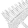 10pcs Z Shaped Wide Tooth Comb Stylish Portable Double Sided
