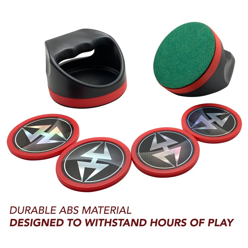 Hathaway Arcade Air Hockey 4-in Strikers and 3-in Pucks -