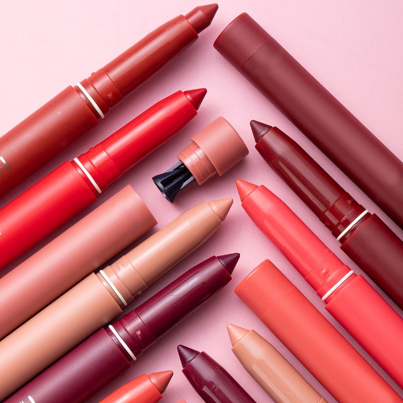 6 Colors Matte Crayon Lipstick Lipstick Makeup Lipstick Set Waterproof