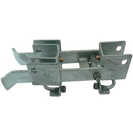 Residential Double Strong Arm Latch Chain Link Fence Gate by FenceSpecials.com