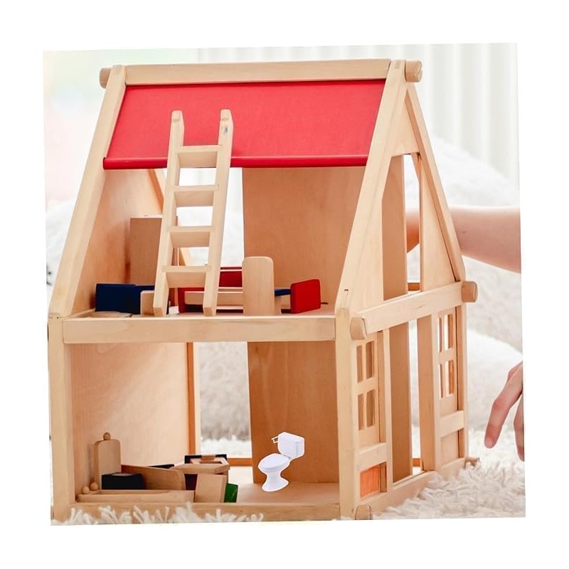 1:12 Scale Miniature Bathroom Toilet - Realistic Dollhouse Furniture for