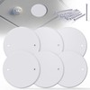 Wuno Shop 6 Pcs Smoke Detecte Cover Plate, 5 Inch