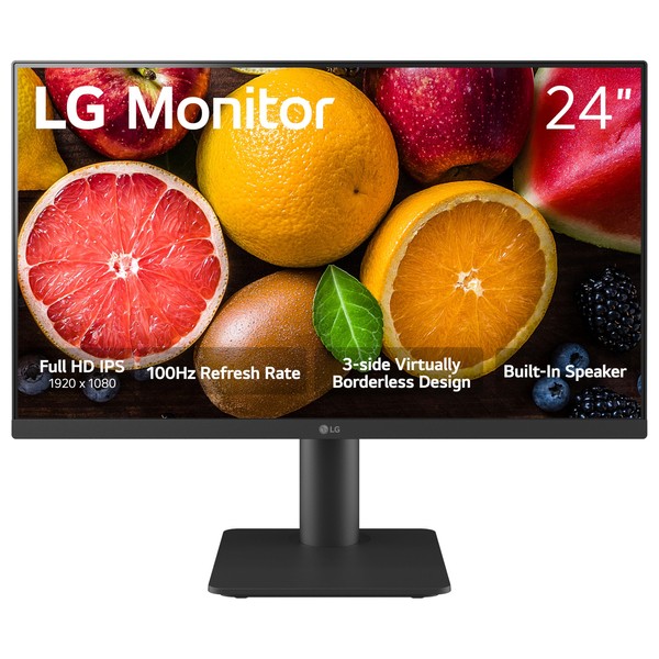 LG LG 24MS550-B 24 inch IPS Computer Monitor FHD (1920x1080)