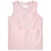 Medical/Nursing Uniform Short Apron Pink KAZEN Size: M 932-73