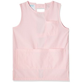 Medical/Nursing Uniform Short Apron Pink KAZEN Size: M 932-73