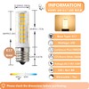 HXWY E17 LED Bulb for Microwave Oven Over Stove Appliance,