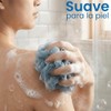 Triko Set Piezas Esponja Baño Malla Ducha Exfoliante Corporal Suave