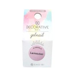 SHO-BI DECORATIVE NAIL TN81179 Decorative Nail Gel Color Gel Lavender (Pearl Glitter Type)