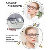 OCCI CHIARI Oversized Womens Reading Glasses(1.25 Demi) Retro Cat Eye