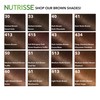 Garnier Nutrisse Nourishing Hair Color Creme, 53 Medium Golden Brown,