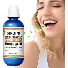 Enjuague Bucal Probiótico Con Sabor Menta 500ml