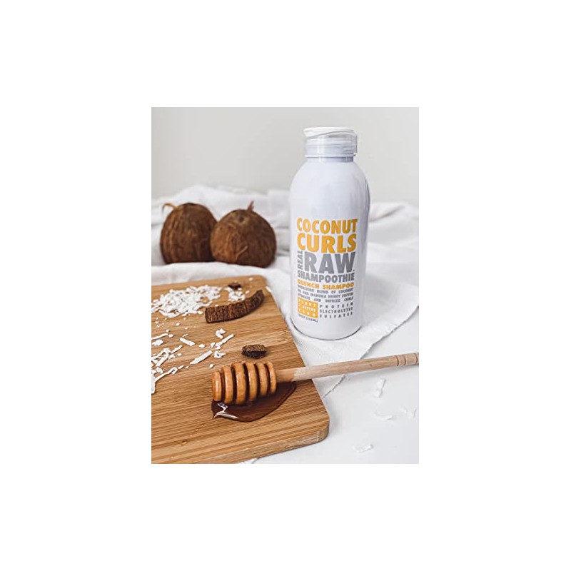 Real Raw Coconut Shampoo - Hydrate, Enhance, Define Curls -