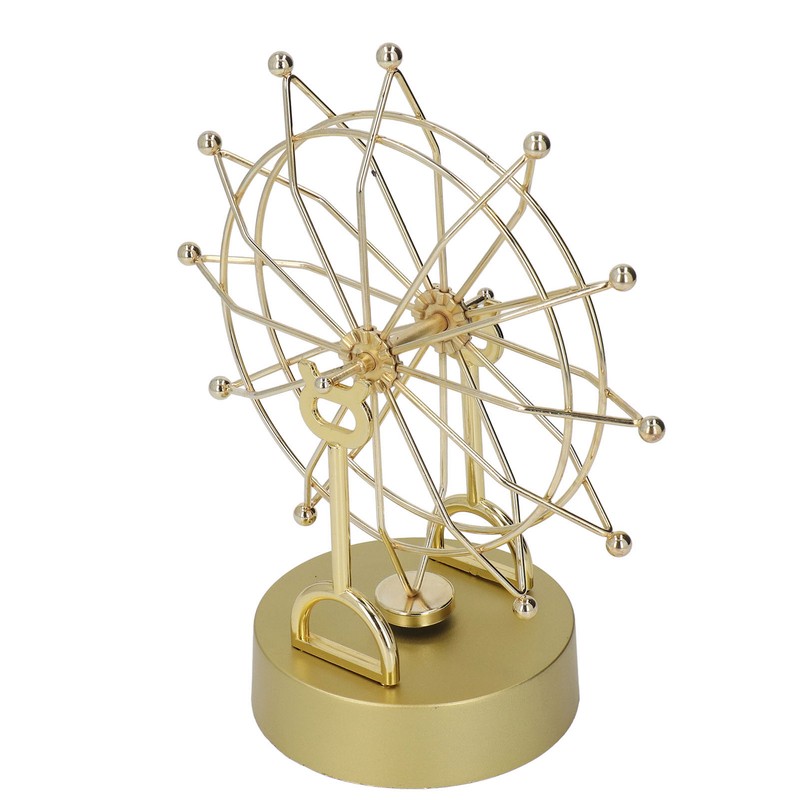 Electronic Ferris Wheel Desk Toy Magnetic Rotation Perpetual Motion Home