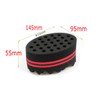 JZK 2 x Double Sided Hair Brush Sponge Afro Hair