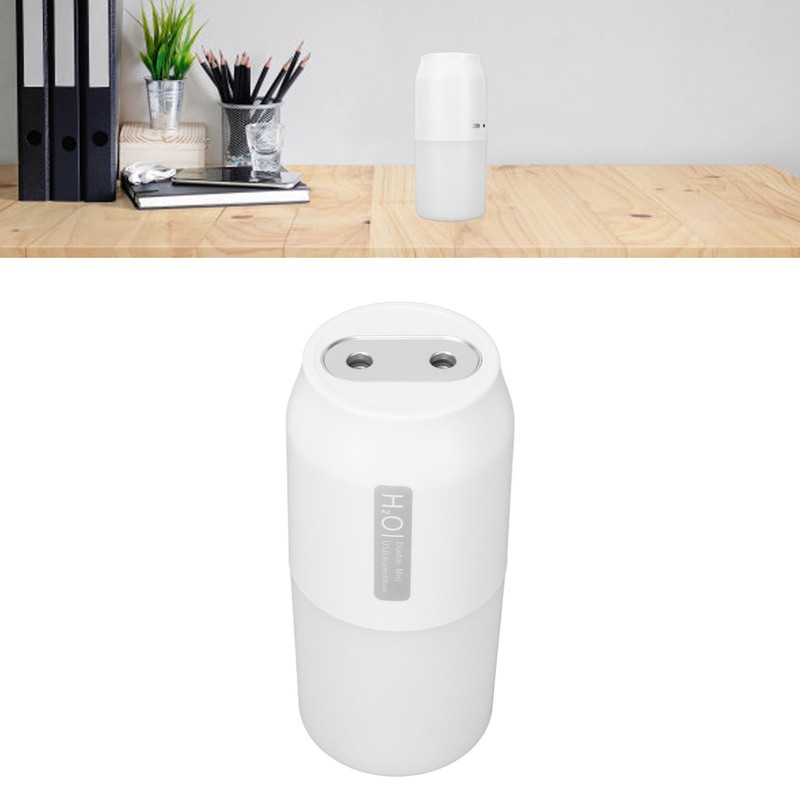 Mini Humidifier 280ml Two Spray Modes 10dB Low Noise Portable