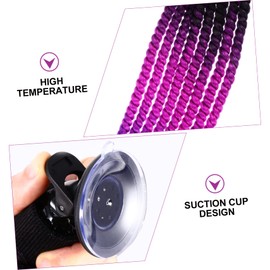 BESPORTBLE 3pcs Motorbike Helmet Decor Motorcycle Helmet Braid Wig Fake Braid Ornament for Adornment