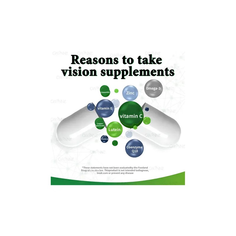 Suplemento Nutricional Gwynne Luteína Zinc Vitaminas Salud Macular Ojo Seco