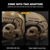 Multi-Angle Rotation Tactical Helmet Rail Adapter for Tactical Headset Fit