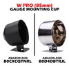 MOTOR METER RACING W Pro 85mm 3-3/8" GPS Speedometer with