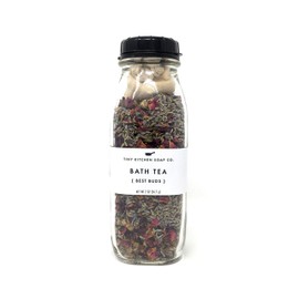 Herbal Bath Tea - Best Buds (Organic Lavender & Rose with Pure Essential Oils) - Handmade with Reusable Muslin Bag