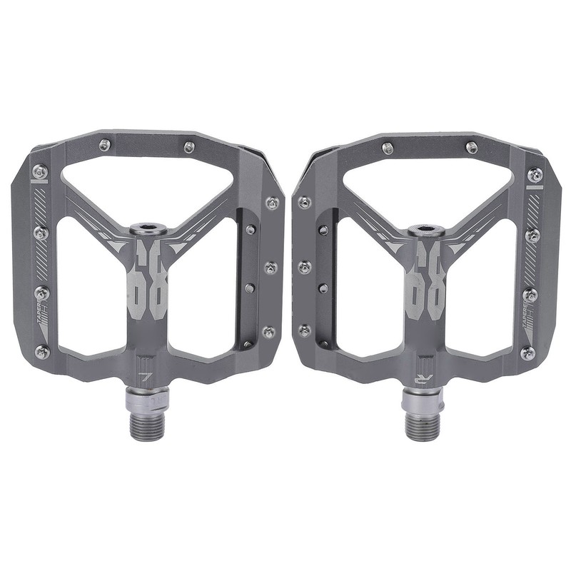 Enlee 2pcs Mountain Bike Pedals NonSlip DU Bearing Lightweight Bicycle