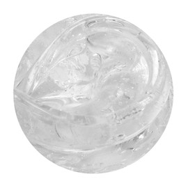 Intelligente Knete - Das Original! Crystal Clear - Transparente Knete - Kinderknete und Therapieknete in einem - besser als jeder Stressball! Für Kinder und Erwachsene (Standard-Dose, 80g)