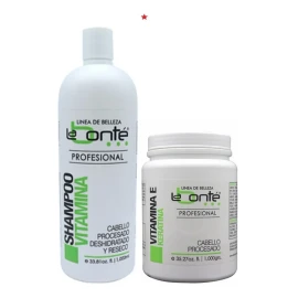 Kit Vitamina E Keratina Shampoo + Vitamina La Bonte