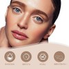 GECOMO 4 Prong Eyebrow Pencil, Non-Falling, Quick Dry Makeup, 36H
