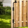 Auxdee 36 inch Gate Drop Rod, Cane Bolt for Wooden