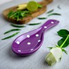City to Cottage Purple and White Polka Dot Handmade Hand