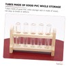 Totority 1 Set Test Tube Rack Model Lidded Test Tubes