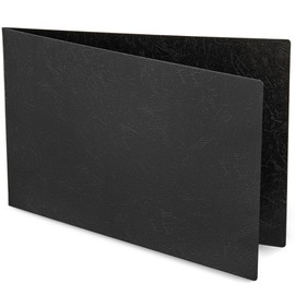 Durable 11x17 Professional Compressed Fiberboard Report Covers – Pack of 10 (Black)