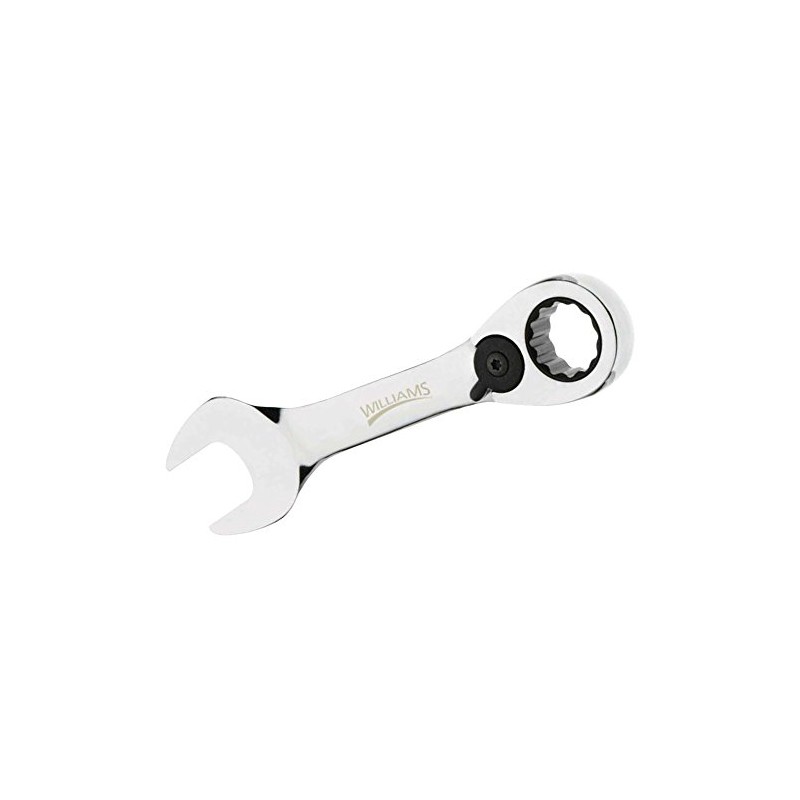 Williams Stubby Ratcheting Combo Wrench (1218mrcs) sutabbi- ratyettexingukonbine-syonrenti 18 mm