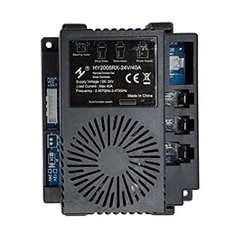 HY2005RX-24V/40A Control Box Receiver Match 2.4G Bluetooth Remote Control, Mainboard Motherboad Accessories Kids Ride On Car Circuit Board Replacement Parts