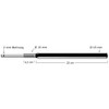 H 22 TA Cylinder for Greenhouse Window Opener with Temperature