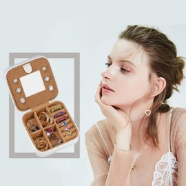 Parima Jewellery Box Girls Small - Travel Jewellery Box | Jewellery Box Girls | Girls Gifts for Girls | Travel Jewellery Box | Jewellery Storage Travel Small | Gifts for Teenagers