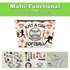 Softball Gifts for Woman Softball Lover Makeup Bag Thank You