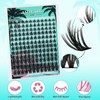 Lash Clusters Manga 144Pcs Eyelash Clusters Spiky Cluster Eyelash Extensions