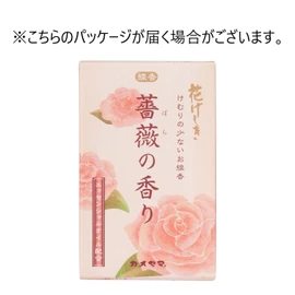 Kameyama Incense Stickers, Rose Scent, Mini Size, Approx. 1.8 oz (50 g), Approx. 170 Sticks, Incense Sticks, Low Smoke